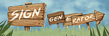 Sign Generator featured banner
